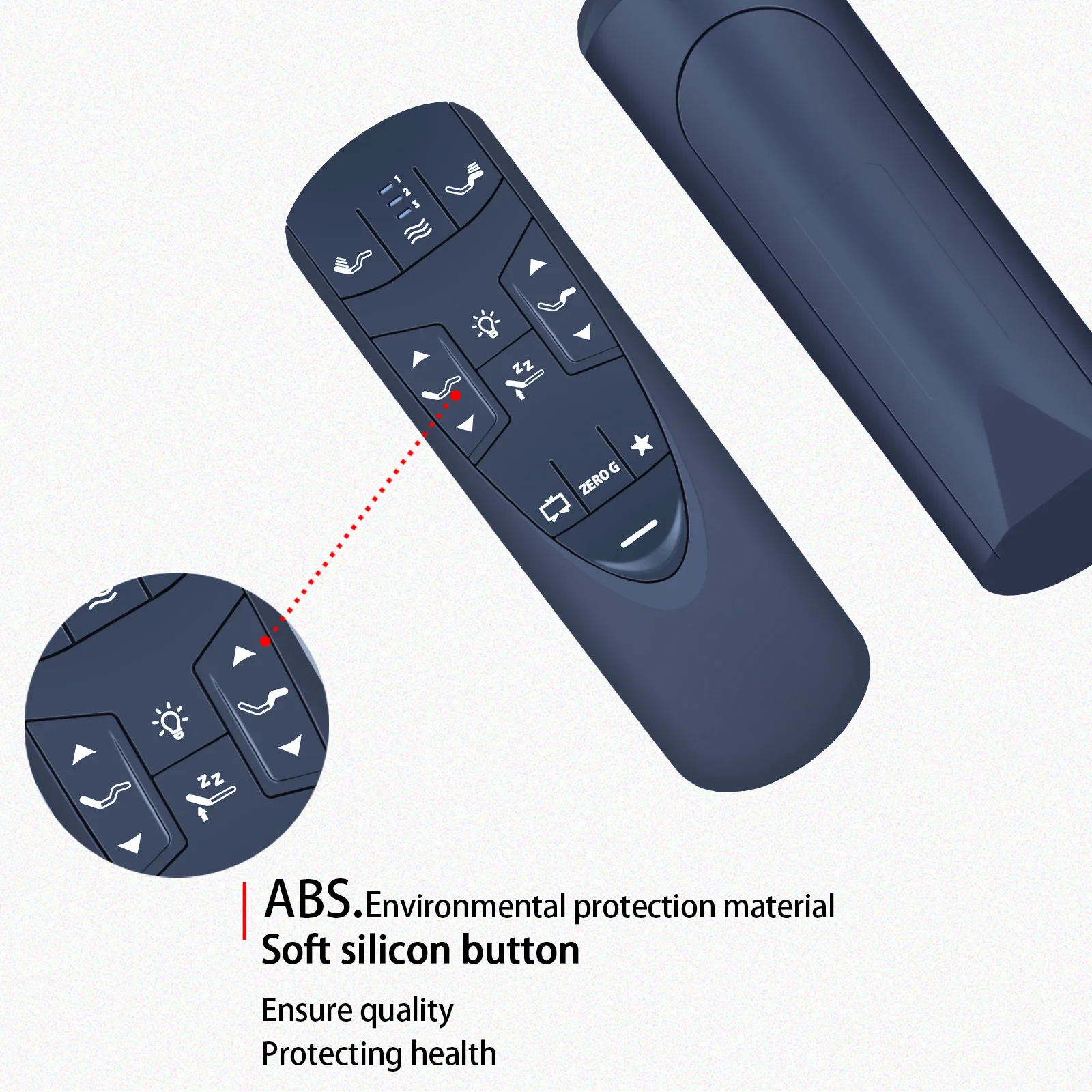 جديد لجهاز التحكم عن بعد Tempurpedic Ergo EXTEND RF502A JLDK.33.01.37