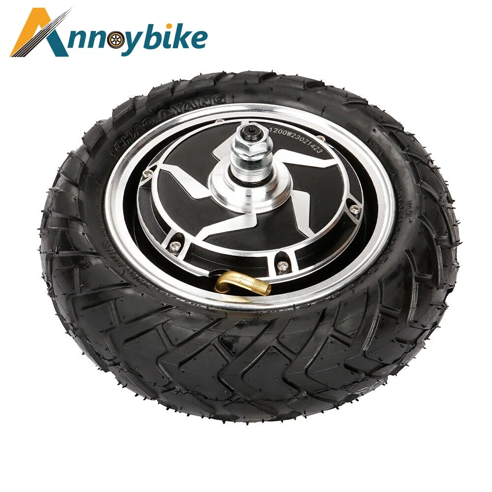 10 Inch Electric Bicycle Wheel Hub Motor 48v 1200W For Folding Scooter E-Bike Takeaway Engine Replacement DIY Open source share