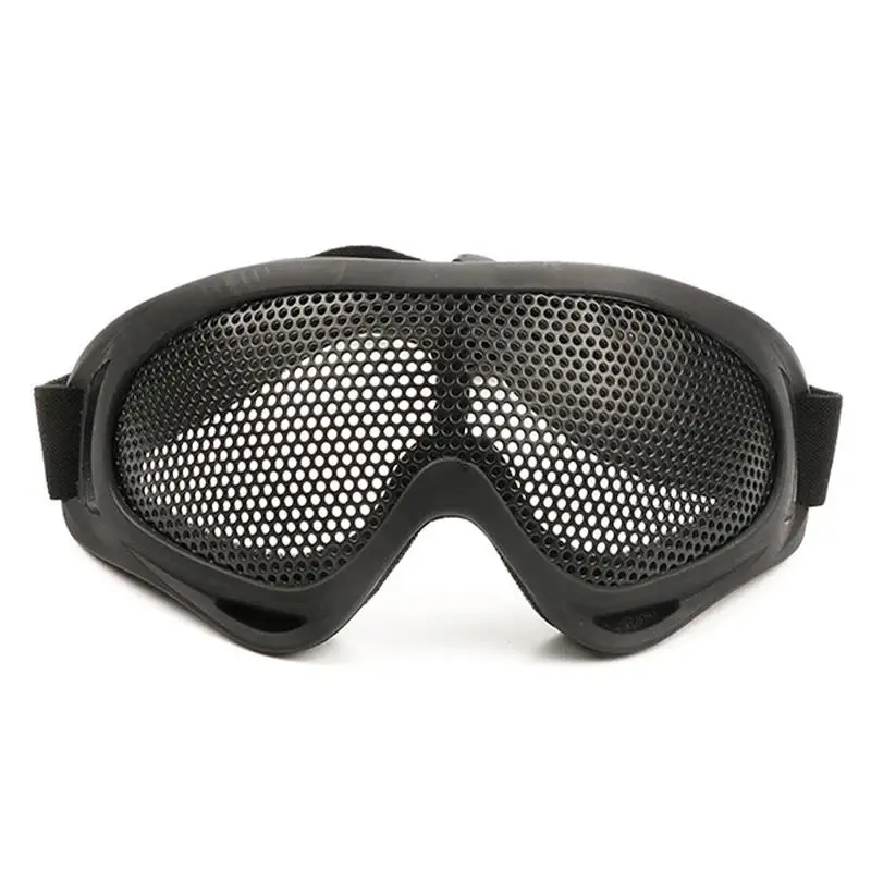 Outdoors Hunting Airsoft Goggles Tactical Paintball Shock Resistance Eyes Protecting Outdoor Sports Metal Mesh Glasses Goggle