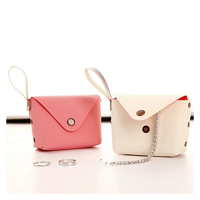 Cute Candy-colored Small Wallet for Coins, Key Bag, Key Holder - Creative Macaron Handbag