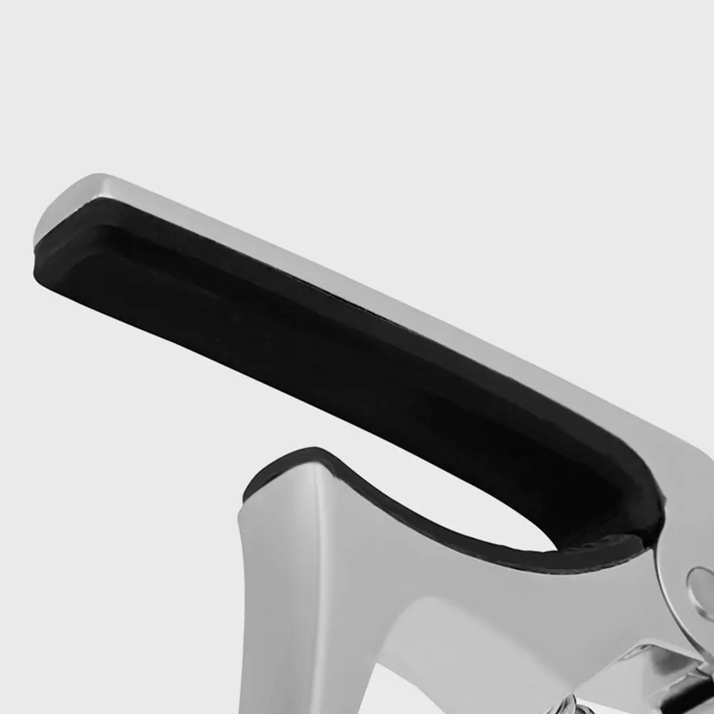 Guitar Capo Metal Sturdy Tuning Clip Universal Multifunctional for Acoustic Electric Classical Ukulele Guitar Picks Included