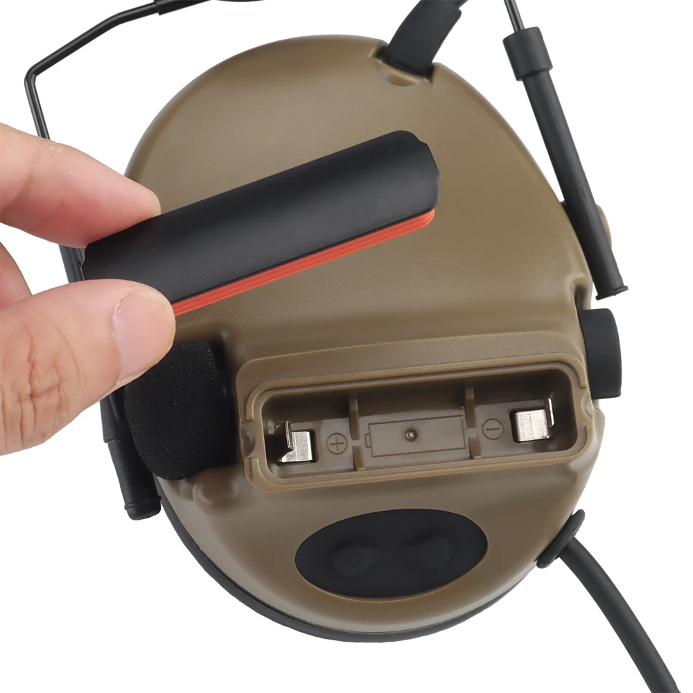 C5 Tactical Headset Noise Canceling Earmuffs Noise Resistant Shooting Headset/Electronic Hearing Protector