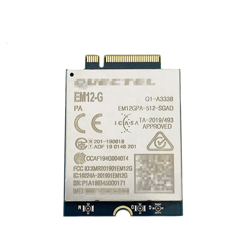 

EM12-G 100% новый и оригинальный модуль EM12GPA-512-SGAD M.2 LTE-A 4G CAT12 600M Скорость заменяет EM06 CAT6 и будущее EM16 Cat 16