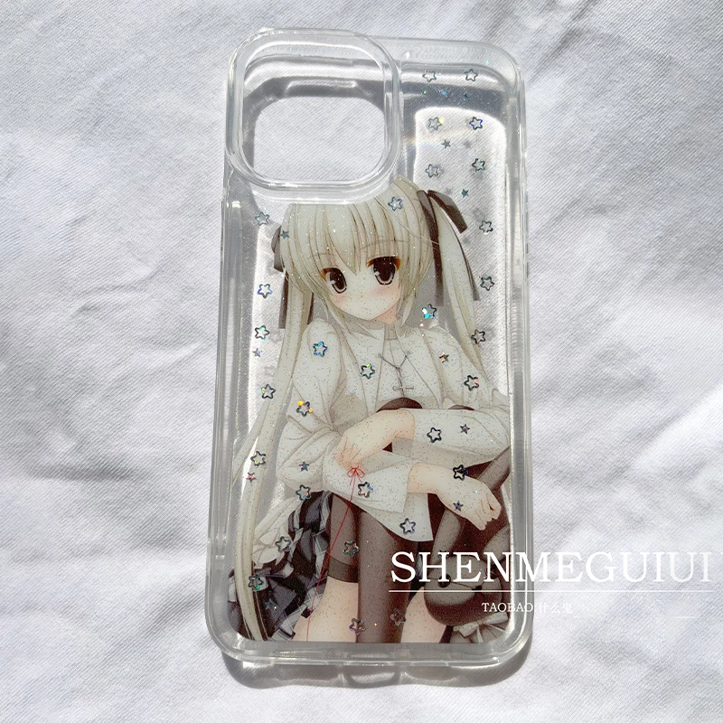 2024 New Japan Korea Anime Popular Girls Minimalist Fit For iPhone 16 15 Promax Phone Case iPhone 11 14 High end 13 Pro Silicone