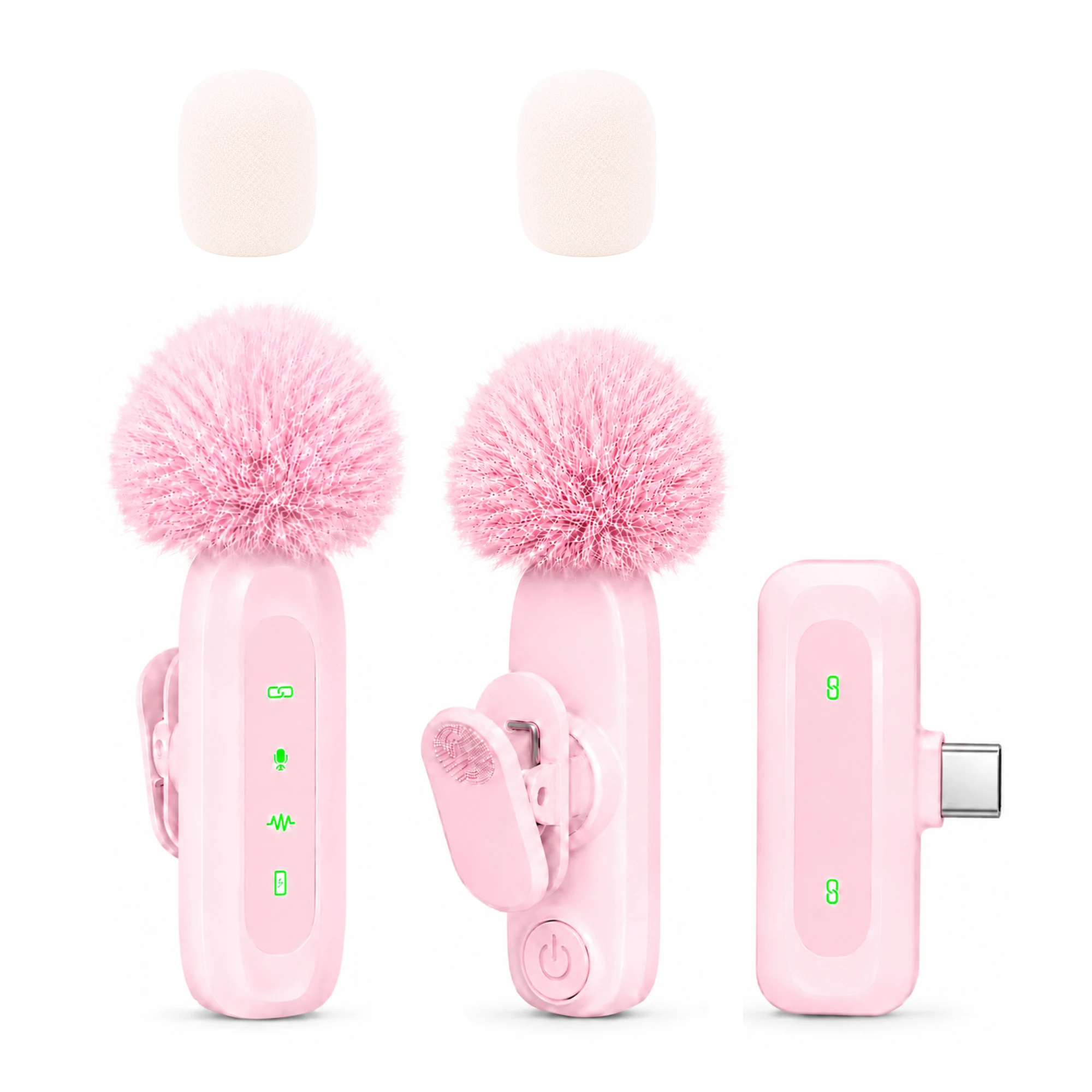 Variant: Pink-Type-C-1to2