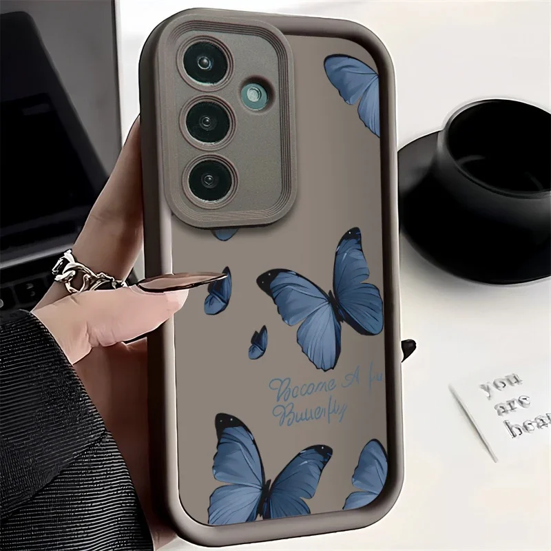 For Samsung Galaxy S21 S22 S23 S24PLUS PRO S21 22 23 24ULTRA Cell phone case Galaxy A32 A52 A53 A54 A55 Silicone Protector Case