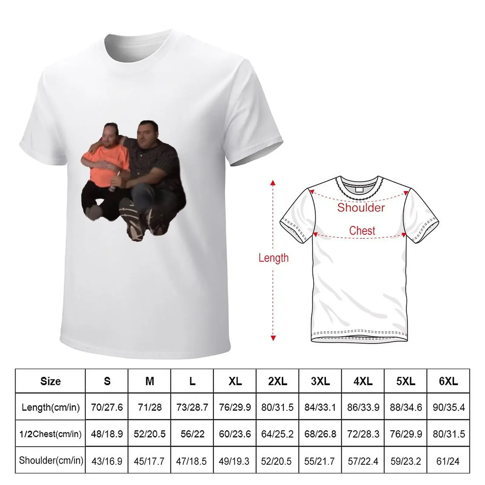 Rich and Mike enjoy a movie together T-Shirt quick-drying summer clothes tops Men's t-shirt