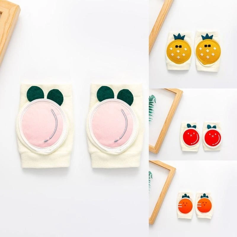 

J15U 1 Pair Baby Knee Pads for Crawling Infant Kneepads Adjustable Elastic Leg Warmer