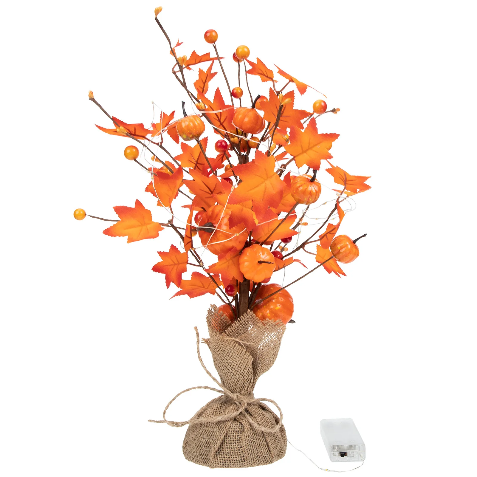 

Maple Landscape Light Luminous Artificial Tree for Thanksgiving Day Decoration Autumn Theme Branch Light Ornament Festival