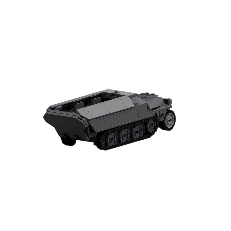 WW II Duitse militaire serie Sd.Kfz. 251 gepantserd halfspoorvoertuig MOC bouwsteen montagestenen model speelgoed kerstcadeau