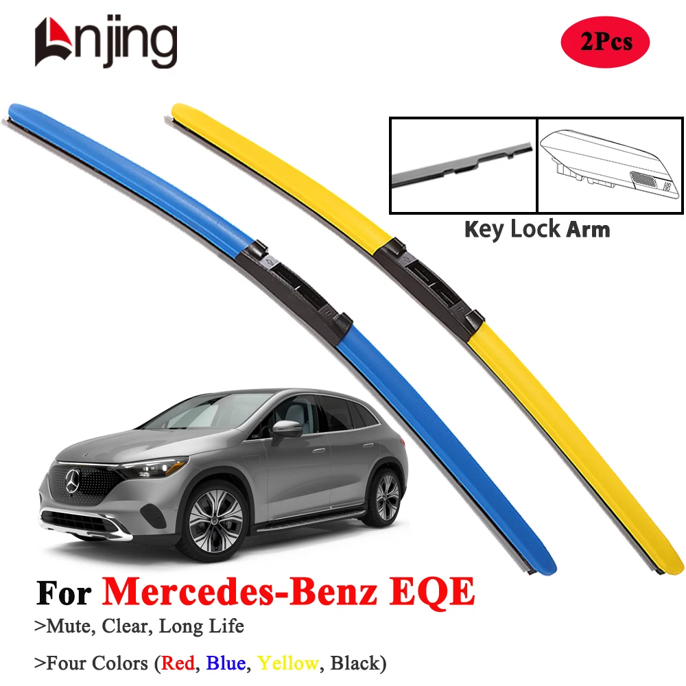 

LNJING Car Wiper Blades For Mercedes Benz EQE EQE300 EQE350 EQE500 2022-Now