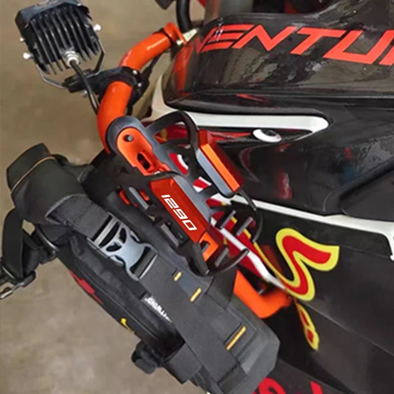 Для KTM 1290 Super Adventure S R ADV 1290 SUPERDUKE мотоциклетная клетка для бутылки с водой для напитков, держатель для чашки, подставка, аксессуары