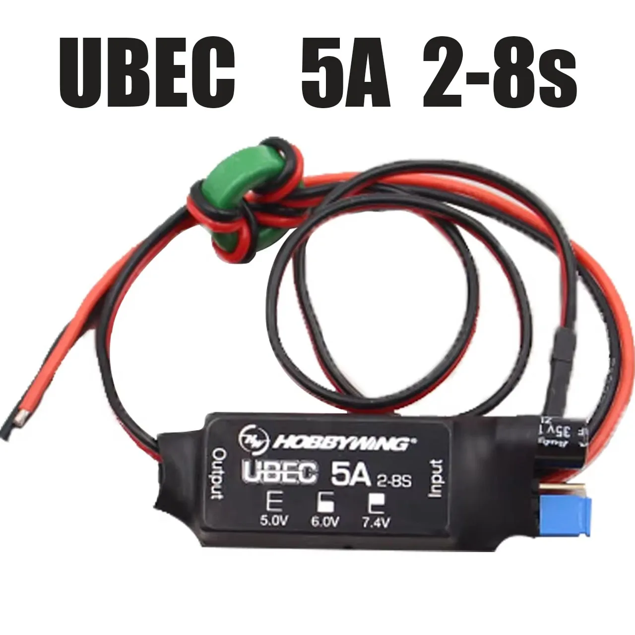 Hobbywing 高効率 2-8S 5A UBEC 5V 6V 7.4V 調整可能な BEC RC カー部品用