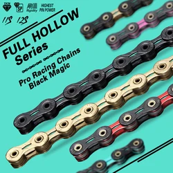SUMC Road 11s Chain Diamond Like Coating 11 Speed Bicycle Chain SX11SL MTB Ultralight Road Bike Chains Full hollow Bicycle Parts