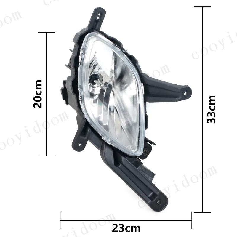 Автомобильный светильник, противотуманная фара, противотуманный светильник для KIA Picanto Morning 2011-2015, передняя фара для вождения 922011Y300 922021Y300, противотуманная фара в сборе