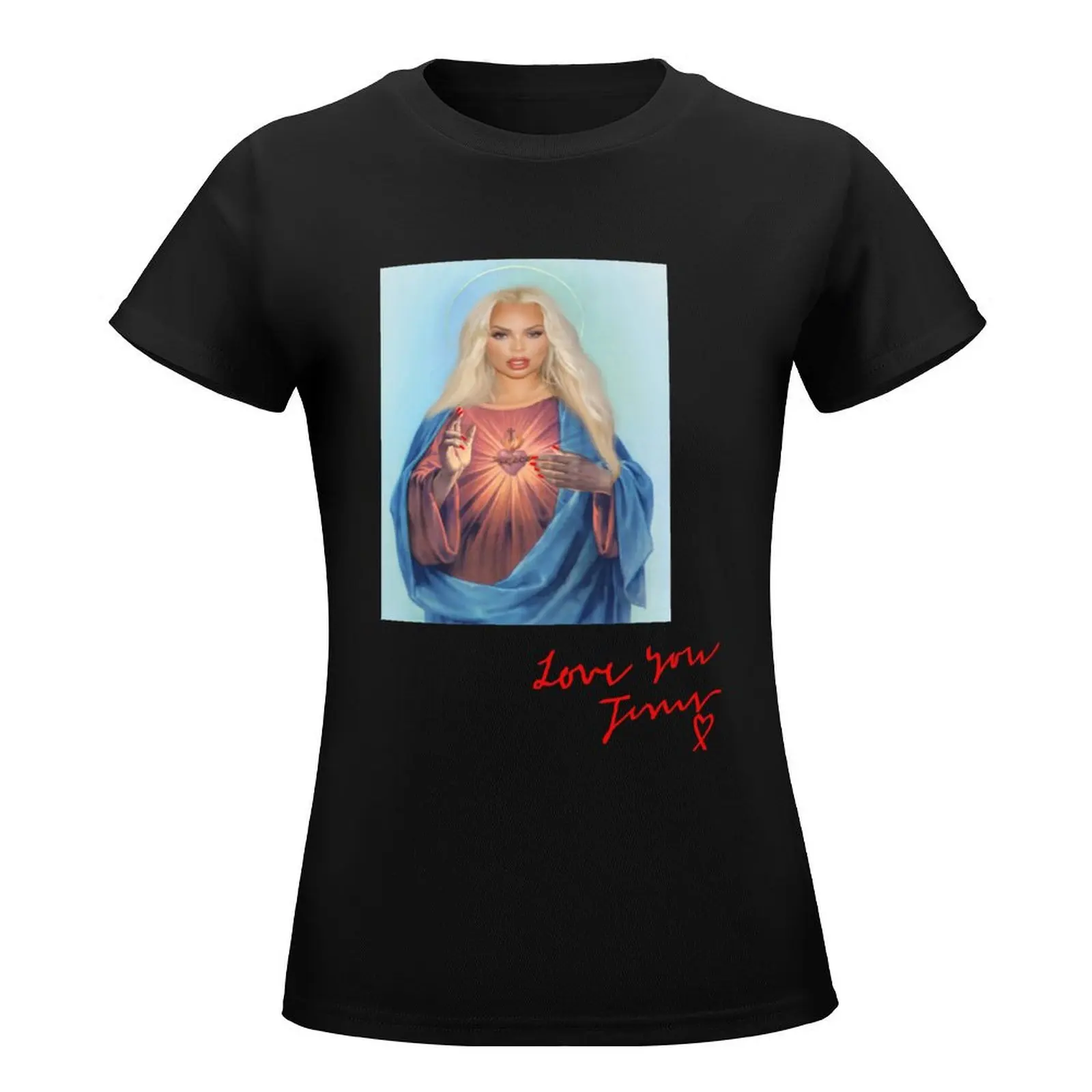 Trisha Jesus For Fans T-Shirt cute tops Aesthetic clothing anime clothes tops T-shirt Women