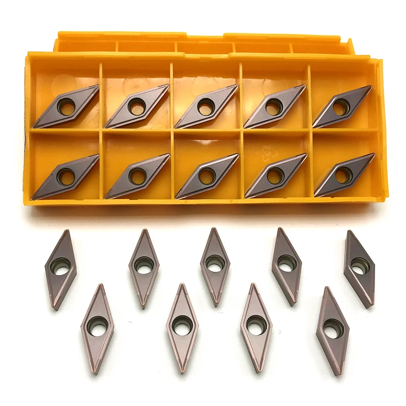 VCMT110304 VP15TF UE6020 High Quality Carbide Inserts Internal Turning Tool VCMT 110304 Metal Lathe Tool CNC Turning Insert