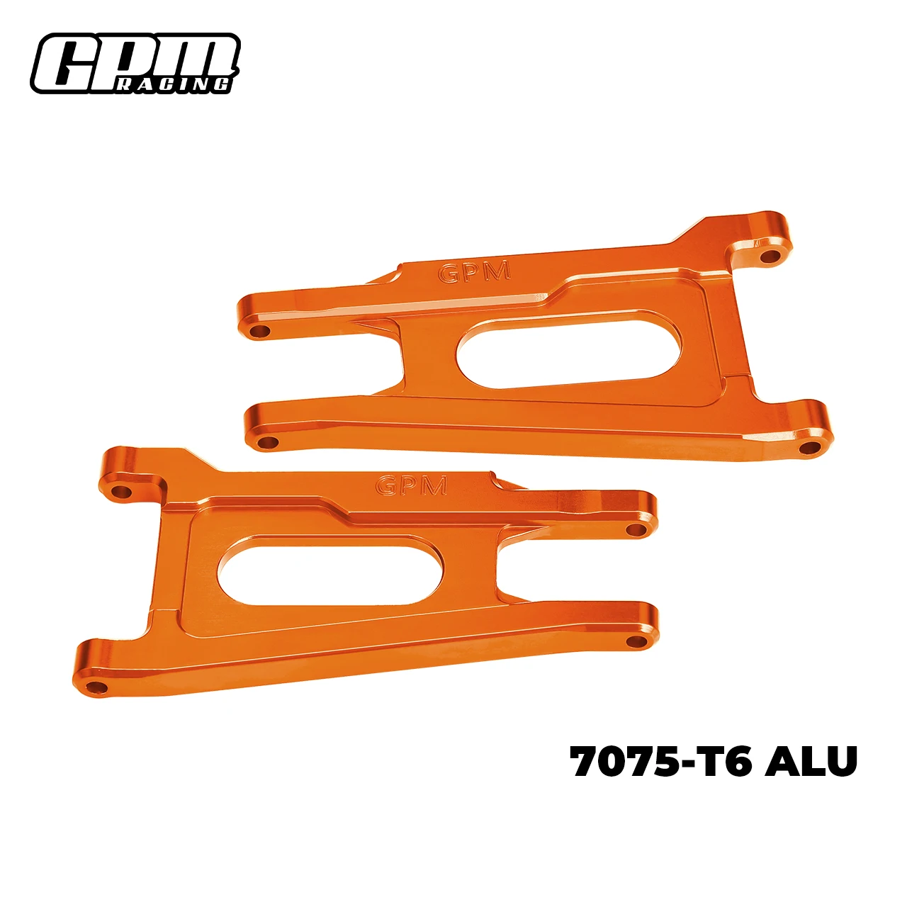 GPM 7075-T6 แขนช่วงล่างอัลลอยด์ด้านหน้า/ด้านหลัง TRAXXAS 1/10 ฟอร์ด เฟียสต้า เอสที แรลลี่ 74276-4