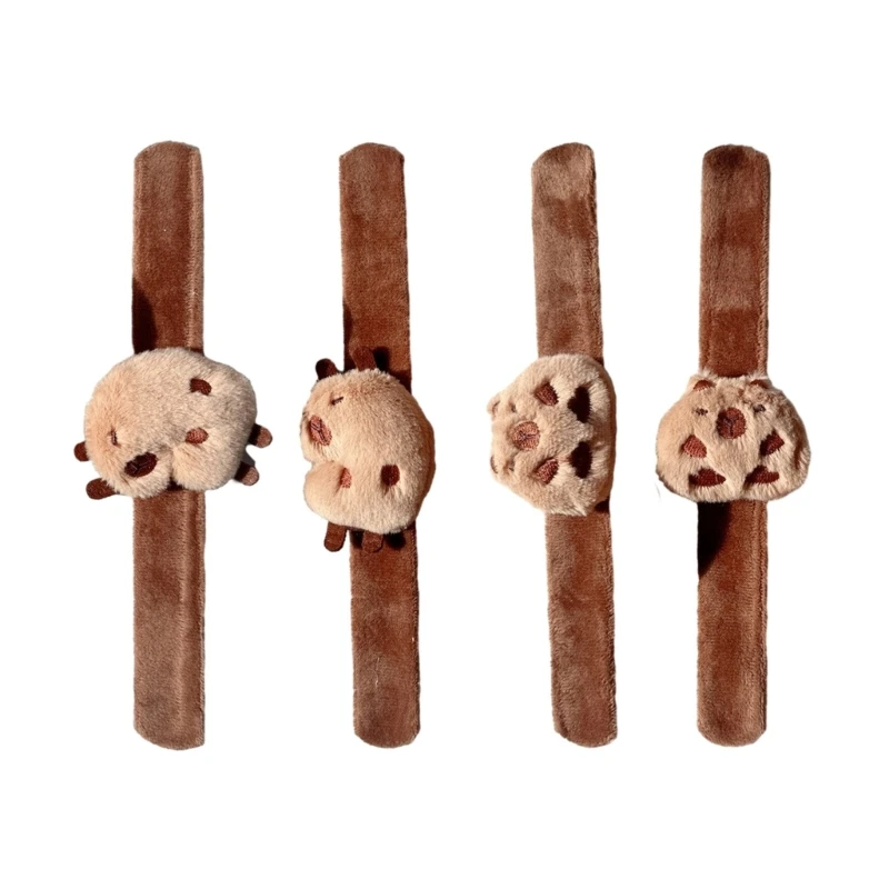

Capybara Slap Wristband Soft Slap Bangle Comfortable Toy Stylish Slap Bracelet Perfect for Gift Giving