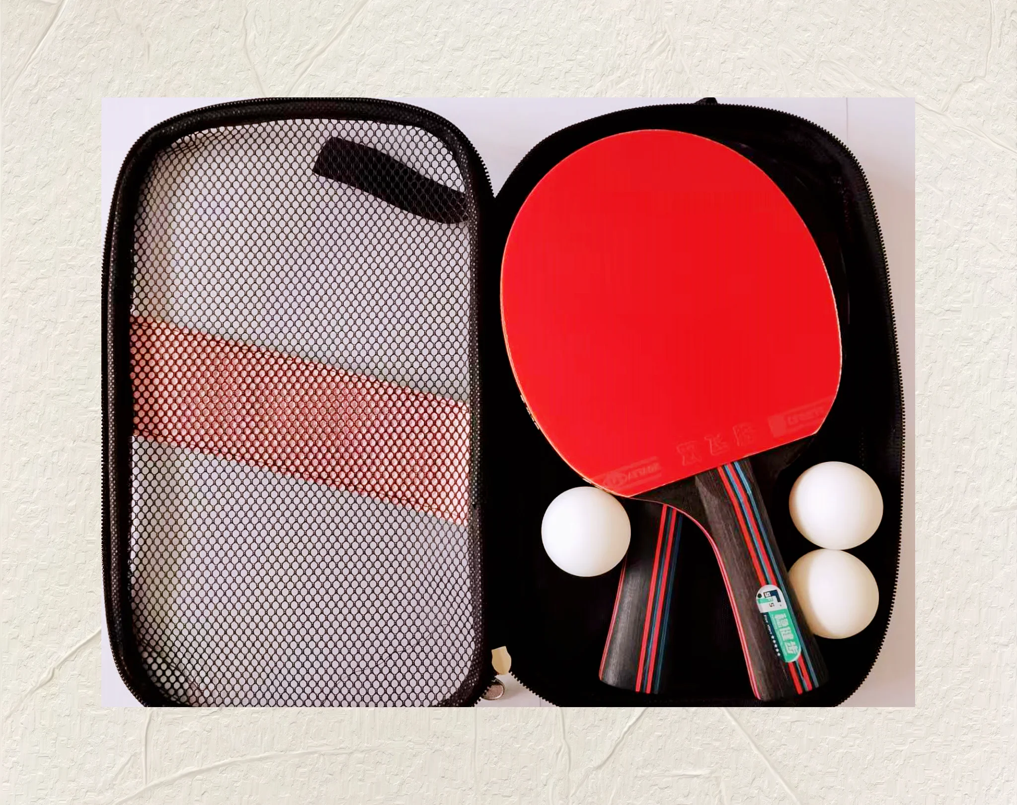 

Оптовая продажа от производителя, профессиональные ракетки для настольного тенниса, 5-звездочный набор ракеток для пинг-понга с 3 мячами