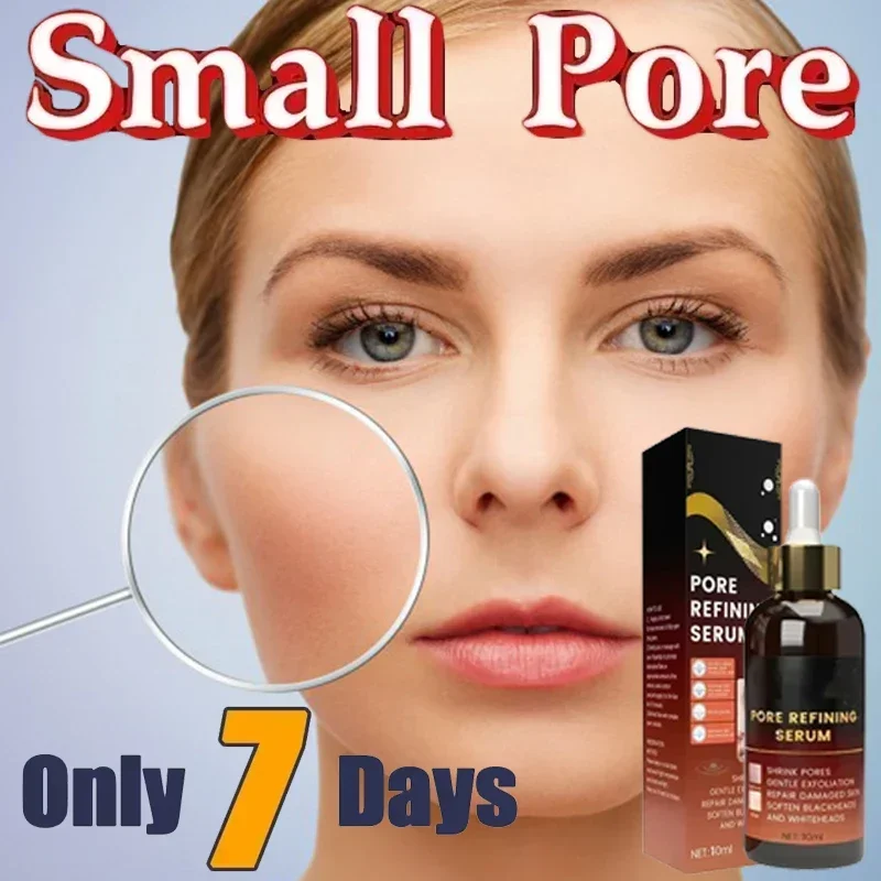 

Pore Shrink Face Serum Remove Blackheads Acne Acidity Oil Control Repair Essence Moisturizing Nourish Pores Firming Facial Care