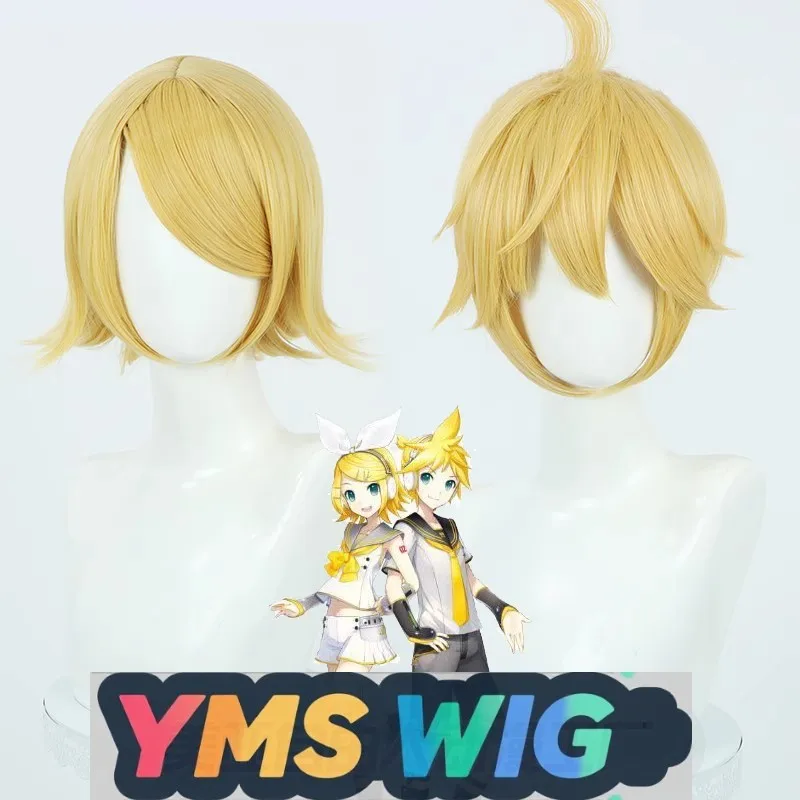 

【YMS WIG】Карамина Близнецы Кагамине Рин Кагамине Лен Косплей Парик Твин Сестры