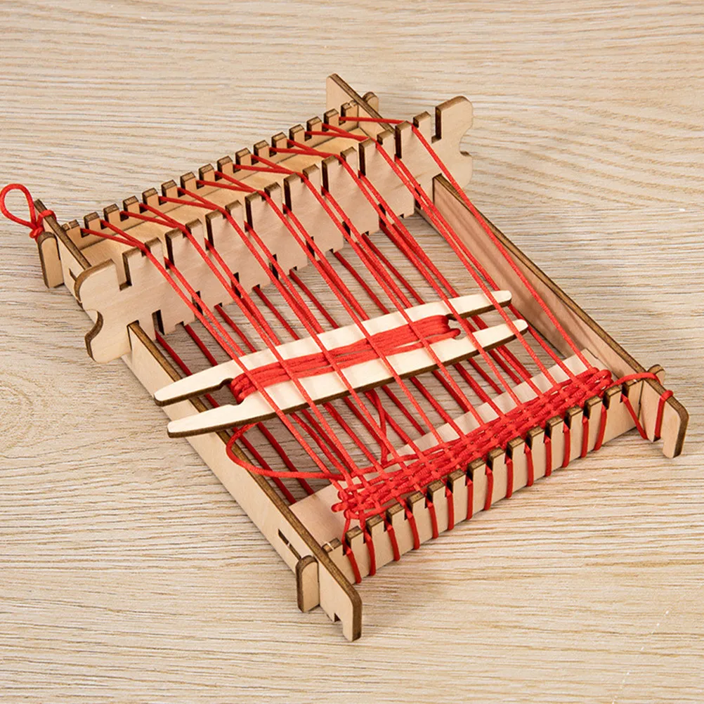 

Набор деревянных ткацких станков для детей: развивающая игра для раннего обучения и интеллектуального развития, набор для творчества для девочек