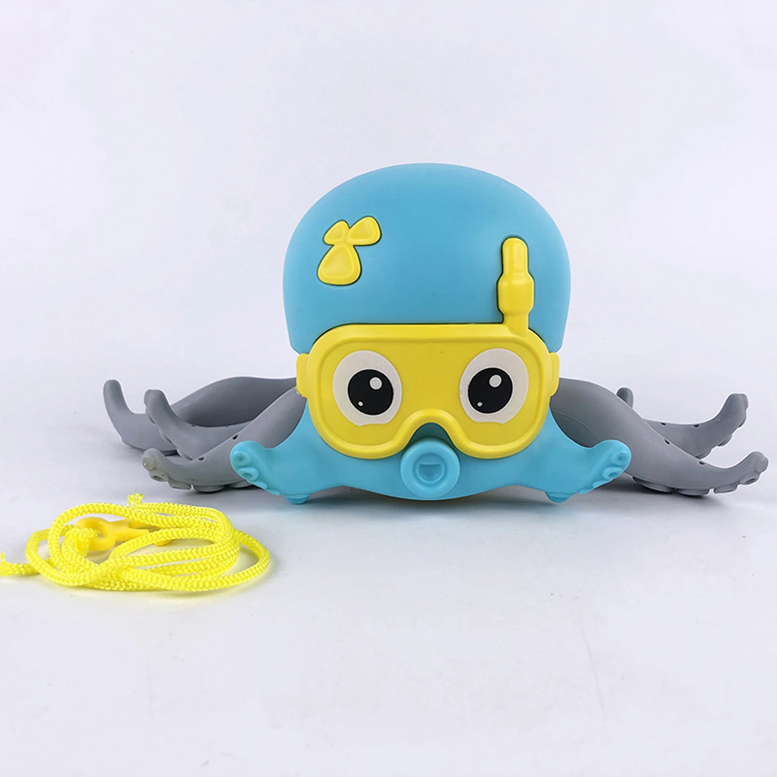 Swimming Octopus Bath Toys Floating Wind-up Toys Swimming Pool Games for Infant Toddlers Kids Boys Girls FOU99