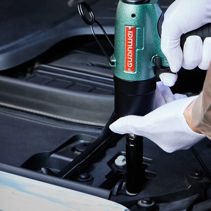 1/2 Inch Spare Air Impact Wrench Gun Pneumatic Kit with Socket and Housing