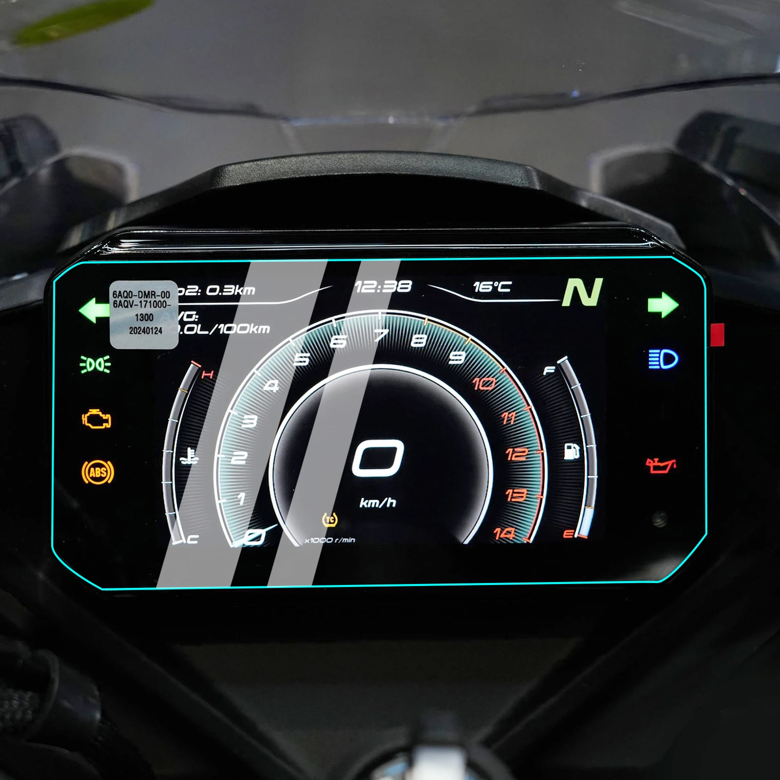 Motorcycle Spring Breeze Instrument Panel 450SR NK400 NK800 LCD Instrument Panel Film Scratch Protection Film