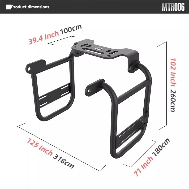 2026　Motorcycle C110X Double Side Frame Special Steel Carbon Shelf
