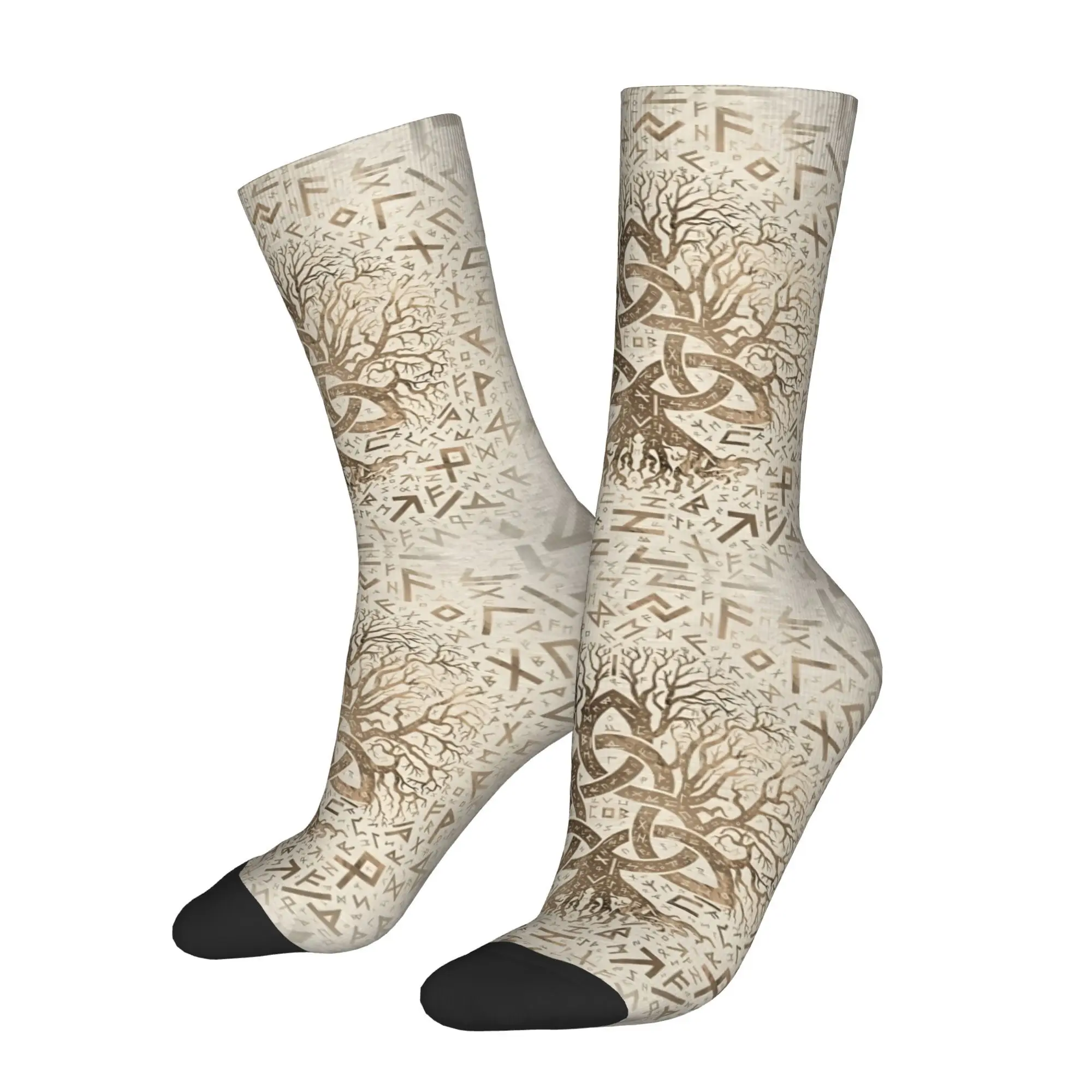 

Tree Of Life Cycling Crew Socks for Men Moisture Novelty All Season Sports Socks