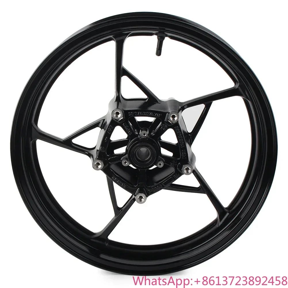 

1PC For Kawasaki Ninja 650 EX650 Z650 Z900 2017 2018 2019 2020 Motorcycle Front Wheel Rim Black Steel Alloy