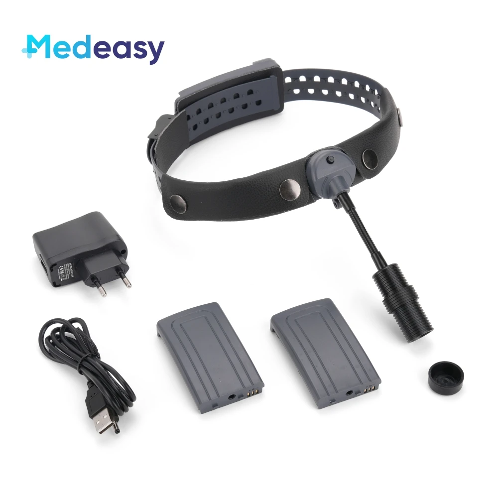 Medeasy Wireless Rechargeable LED Medical Portable Headlight 8W Oral Care Head Lamp Light 2026 Hot Selling