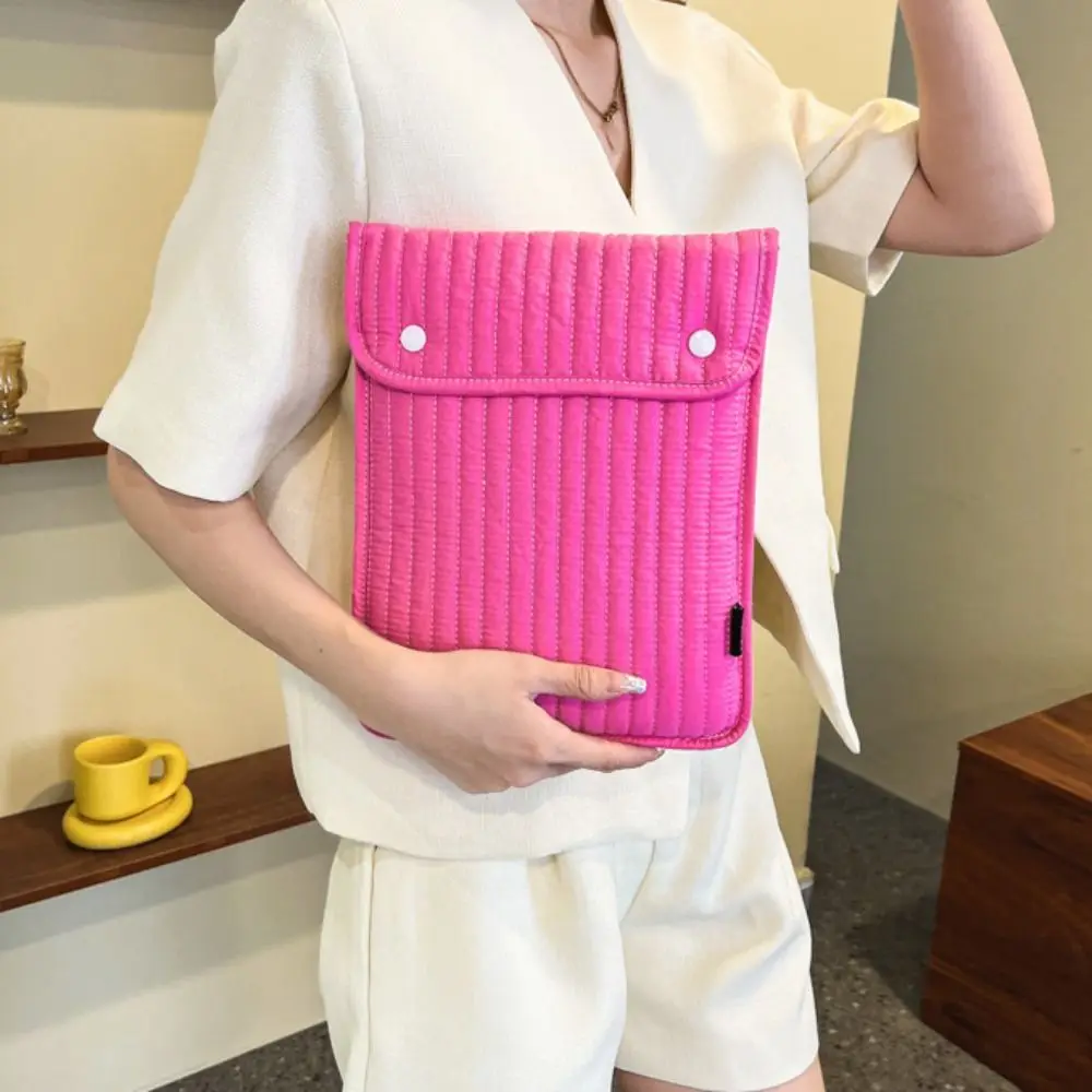 

11/13 Inch Laptop Clutch Bag Simple Solid Shockproof Computer Storage Bag Waterproof File Package Business Briefcase Bag Office