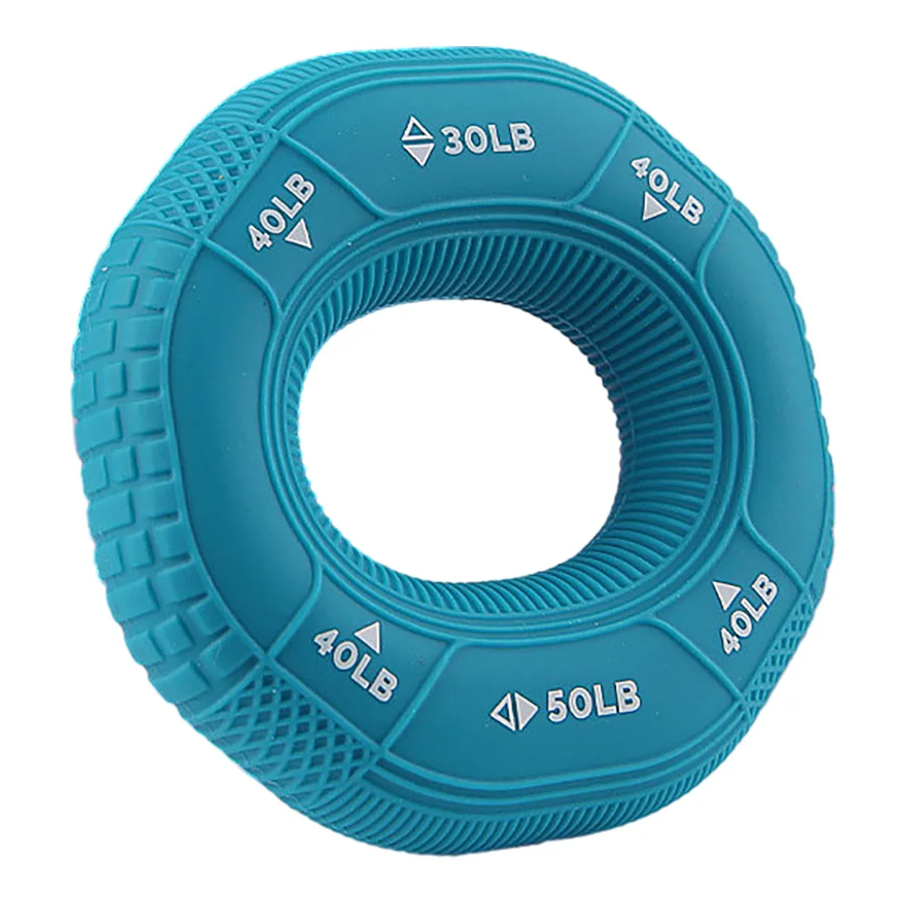 

Hand Grip Strengthener Silicone Finger Strengthener Ring Hand Exerciser Strength Training Forearm Trainer Stress