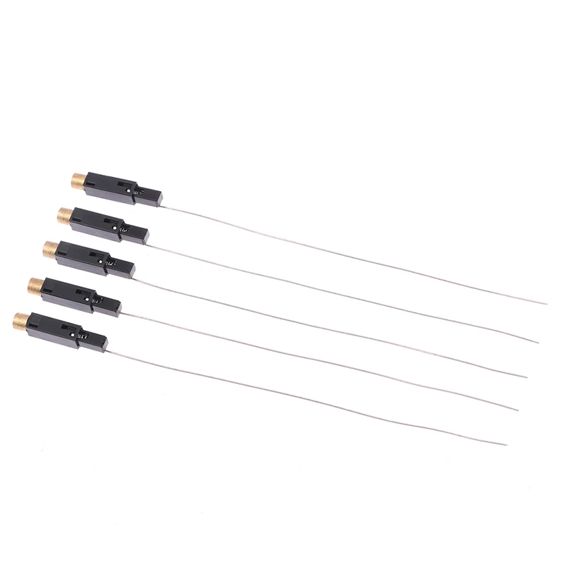 5Pcs 35x8x6mm Piezoelectric Fire Wire Copper Cap Electronic Igniter For Spray Gun Lighter Stove Accessories Cooker Supplies New