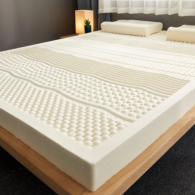 100% Natural Latex Tatami Mattress Foldable Single Double Mattress Bedroom Furniture Mattress Bed Cover Student Dormitory Mat