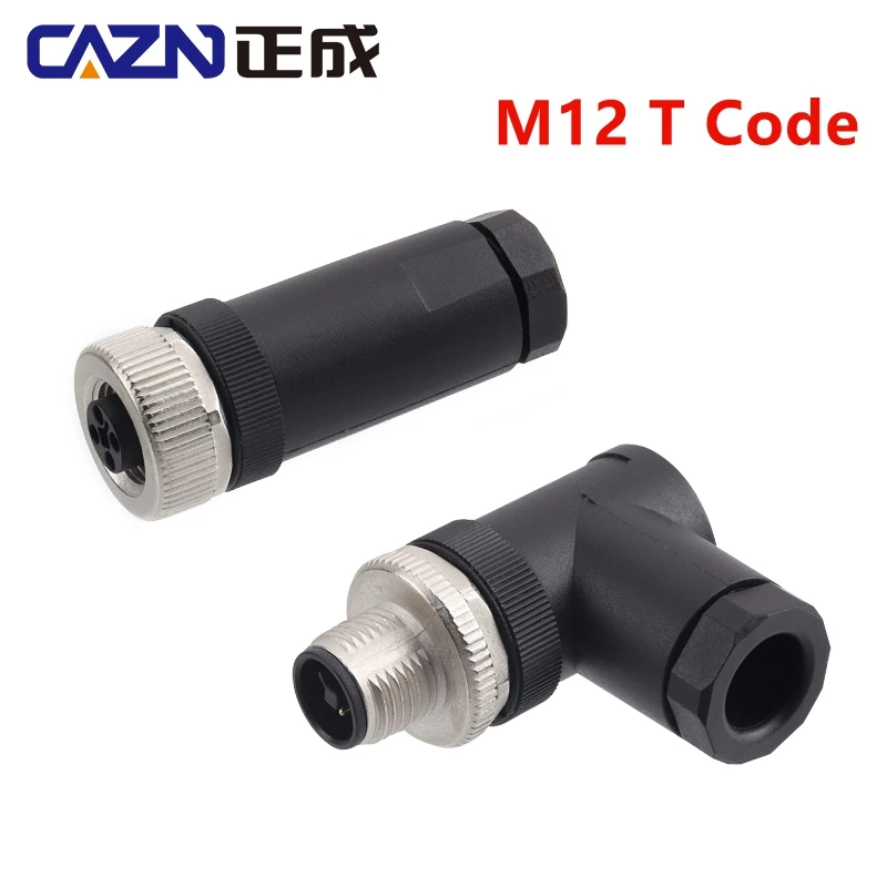 

Factory wholesales M12 Plastic Straight Angled Assembled Connectors M12 T Code Type Male Female PG9 PG11 Metal Connectors