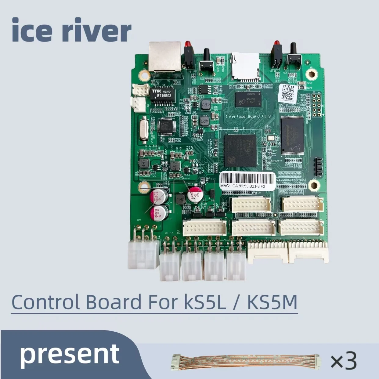 brand-new iceriver miner control board for ks5L 12t/ks5M 15t panel