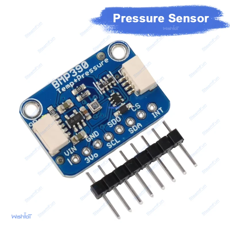 sensor-de-pressao-barometrica-e-altimetro-de-precisao-bmp390-upgrade-do-bmp280-bmp388-para-arduino-com-conector-de-pinos