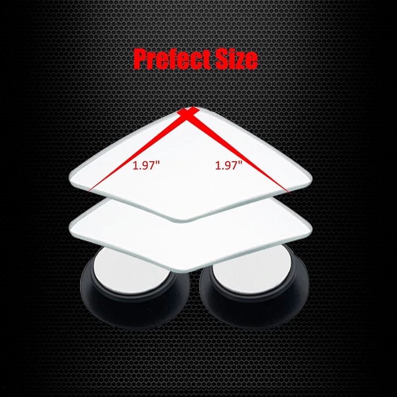 Car Frameless Diamond Blind Spot Rearview Mirror, 360° Adjustable Convex Rearview Mirror, High-Definition Wide-Angle Reversing - view 6