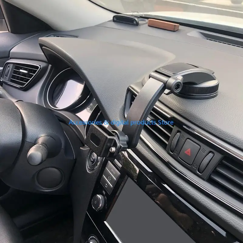 77JD Car Walkietalkie Mount Super Succtions Cup Dashboards 2 Way Radio Holder Stand, Dashboards/Windshield/Window Radio Holder