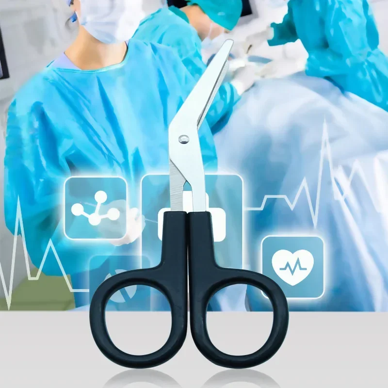 1 Stück Krankenschwester-Schere, Handarbeitsschere, Sanitäter-Drahtschneider, Medizinische Schere, Erste-Hilfe-EMT-Schere, Outdoor-Krankenschwester-Werkzeug – Detail 7