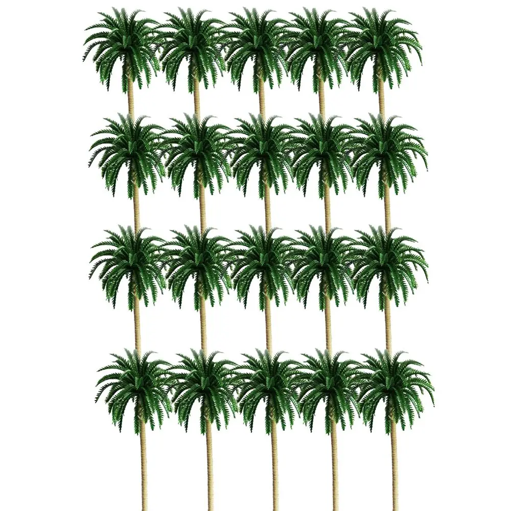 

Miniature Architecture Landscape Projects Model Plastic Coconut Tree Palm Tree Transfiguration Artificial Rainforest
