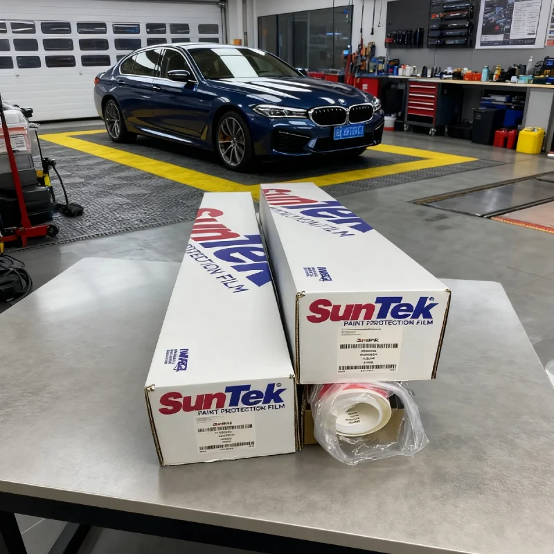 

6.5mil Suntek TPH PPF High Gloss Automotive Paint Protection Film Self Healing Clear Transparency Stone Resistance Temperature