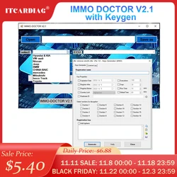 2023 IMMO DOCTOR V2.1 MULTI BRAND With Unlimited KEYGEN Immo Off Immo Delete Software for sim2k MT38 ME 17.9.2 17.9.8 MED17.9.8