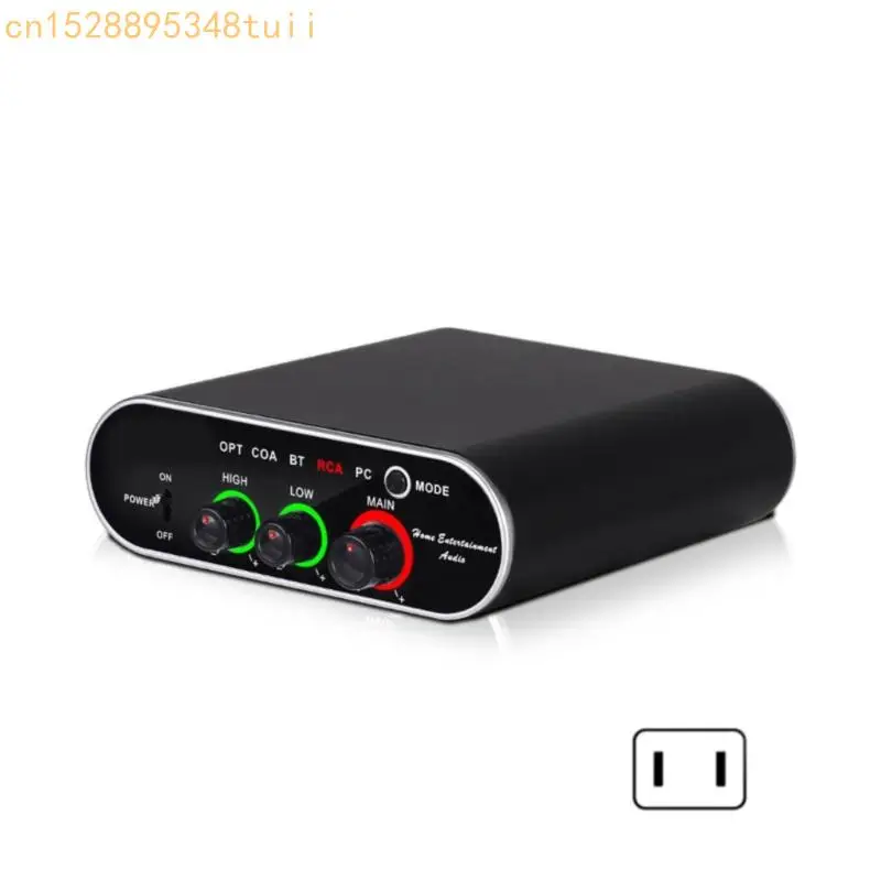 

Y4QF X200 Bluetooth-compatible Amplifier Board 2xMic for Subwoofer Power Amplifier Board for Guitarists Producer Studio