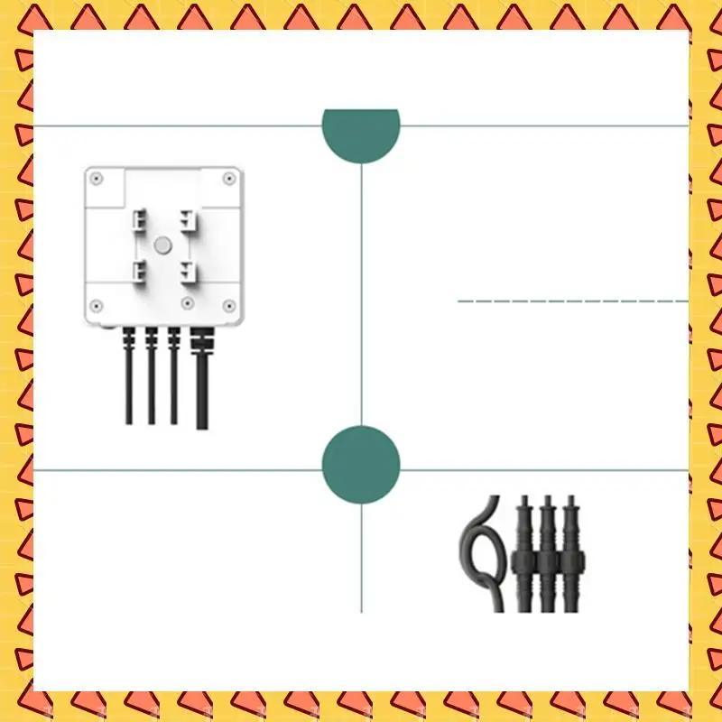 

A008 Wifi Energy KWH Meter Power Clamp Current Transformer Tuya Smart KWH Meter 3 Phase App Monitor And Record Power (80A)