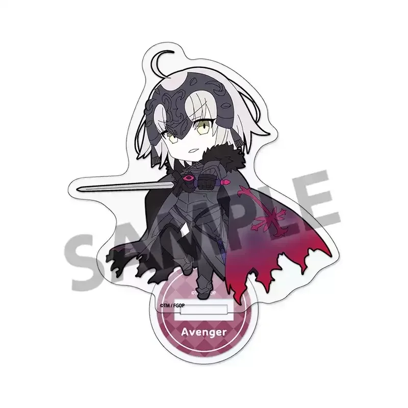 New Style 10cm Anime Fate/Grand Order Acrylic Stand Modlel Desktop Decoration Game Collectible Ornament Gift For Fans Keychain